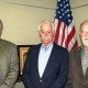 MensClub2012Officers From L to R: President George Schramm, Vice President Charlie Clark, Treasurer Morry Meadow, Absent: Secretary Al Thome